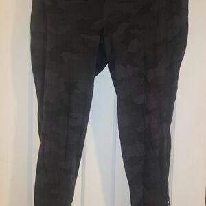Black Camouflage Leggings